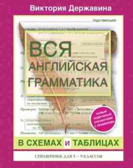 Игра Англ.яз. Вся грам-ка в схемах и таблицах Спр.д/ 5-9 кл. (Державина В.А.), б-9091, Баград.рф